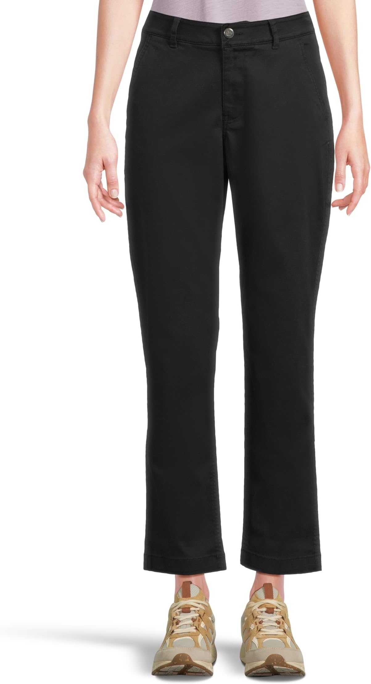 

Брюки L.L.Bean Comfort Stretch Pants Mid-Rise Straight-Leg Chino, цвет Dark Black