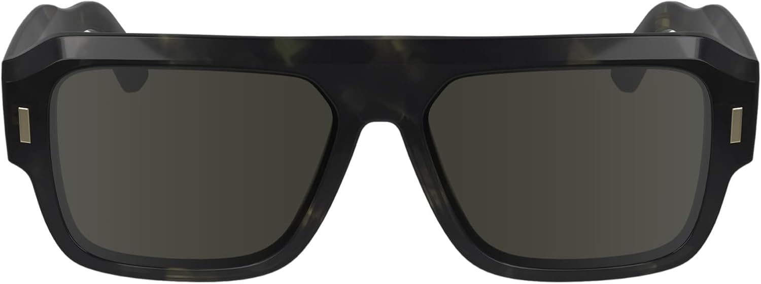 

Прямоугольные солнцезащитные очки Calvin Klein Ck24501s, Khaki Havana