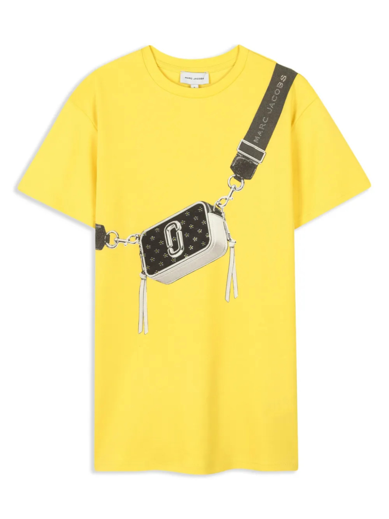 

Marc Jacobs Kids платье-футболка Snapshot, желтый