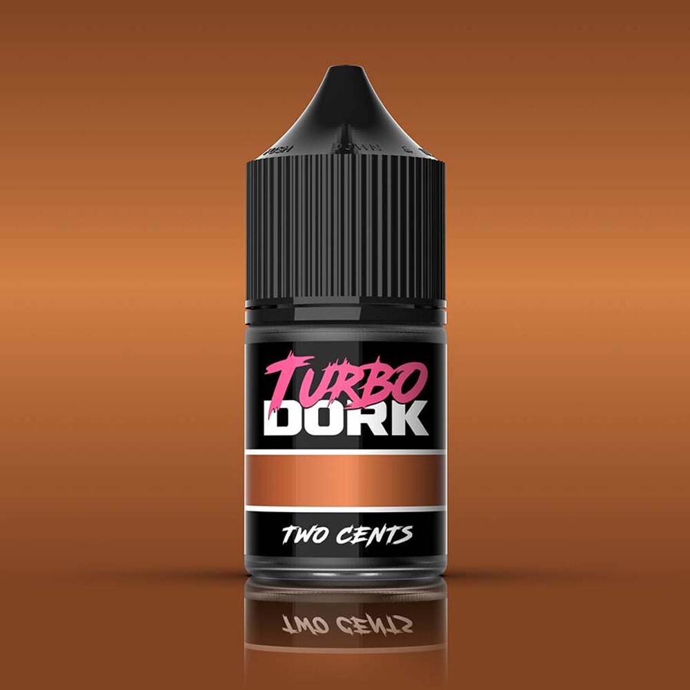 

Аксессуары Turbo Dork Metallic Acrylic Paint: Two Cents (22ml)
