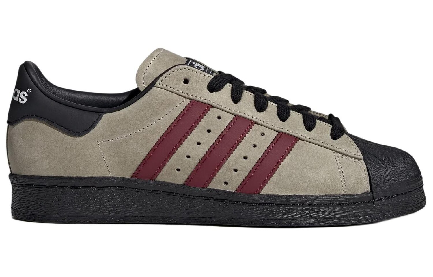 Adidas originals Superstar Обувь для скейтбординга унисекс, Beige/Brown — фото 2