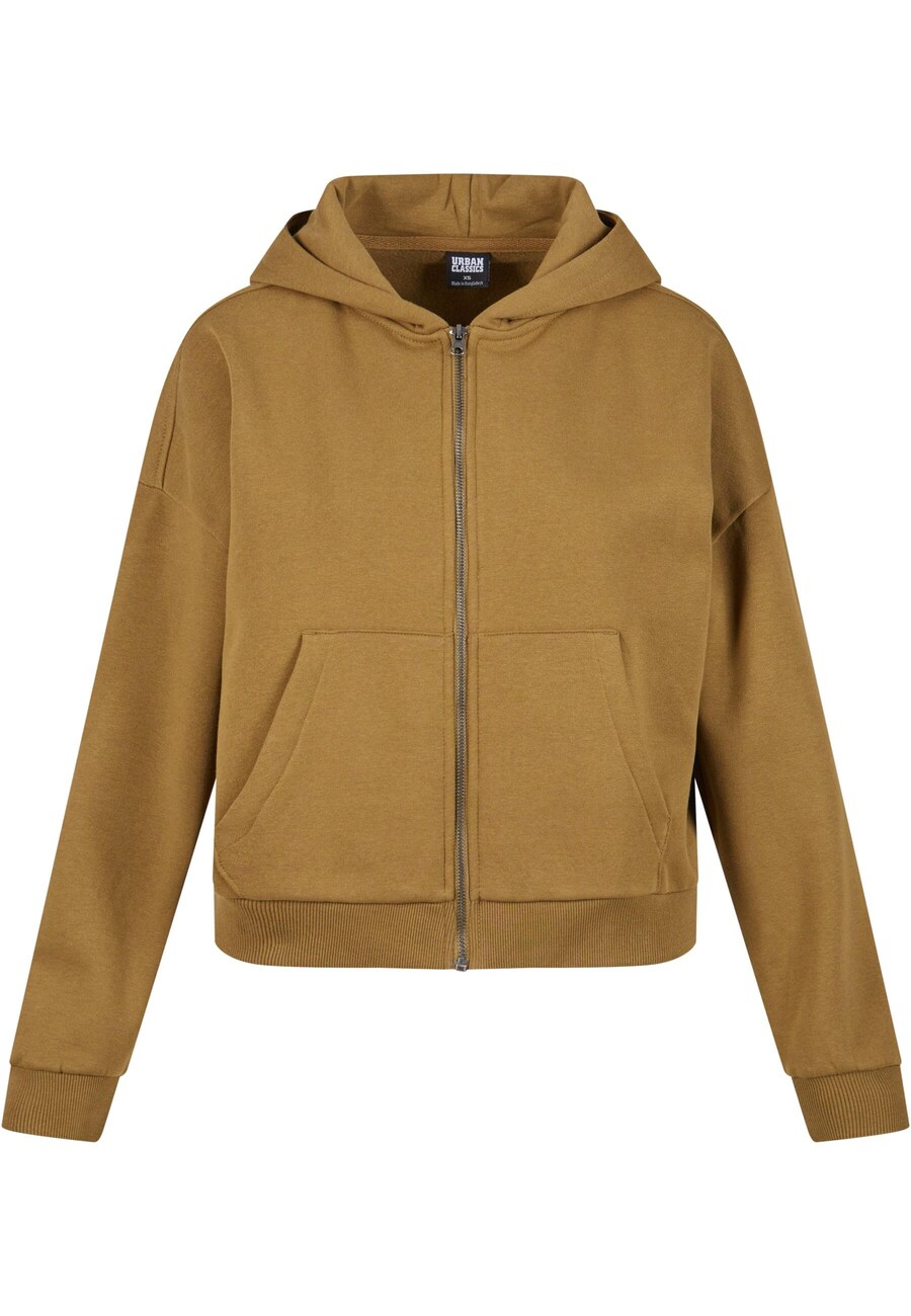 

Толстовка с капюшоном на молнии Urban Classics, оливковый