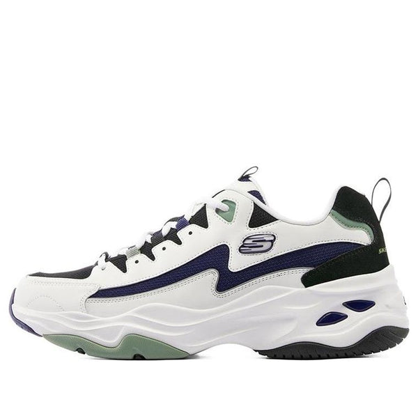 

Кроссовки knitshorts 'white blue' Skechers, белый