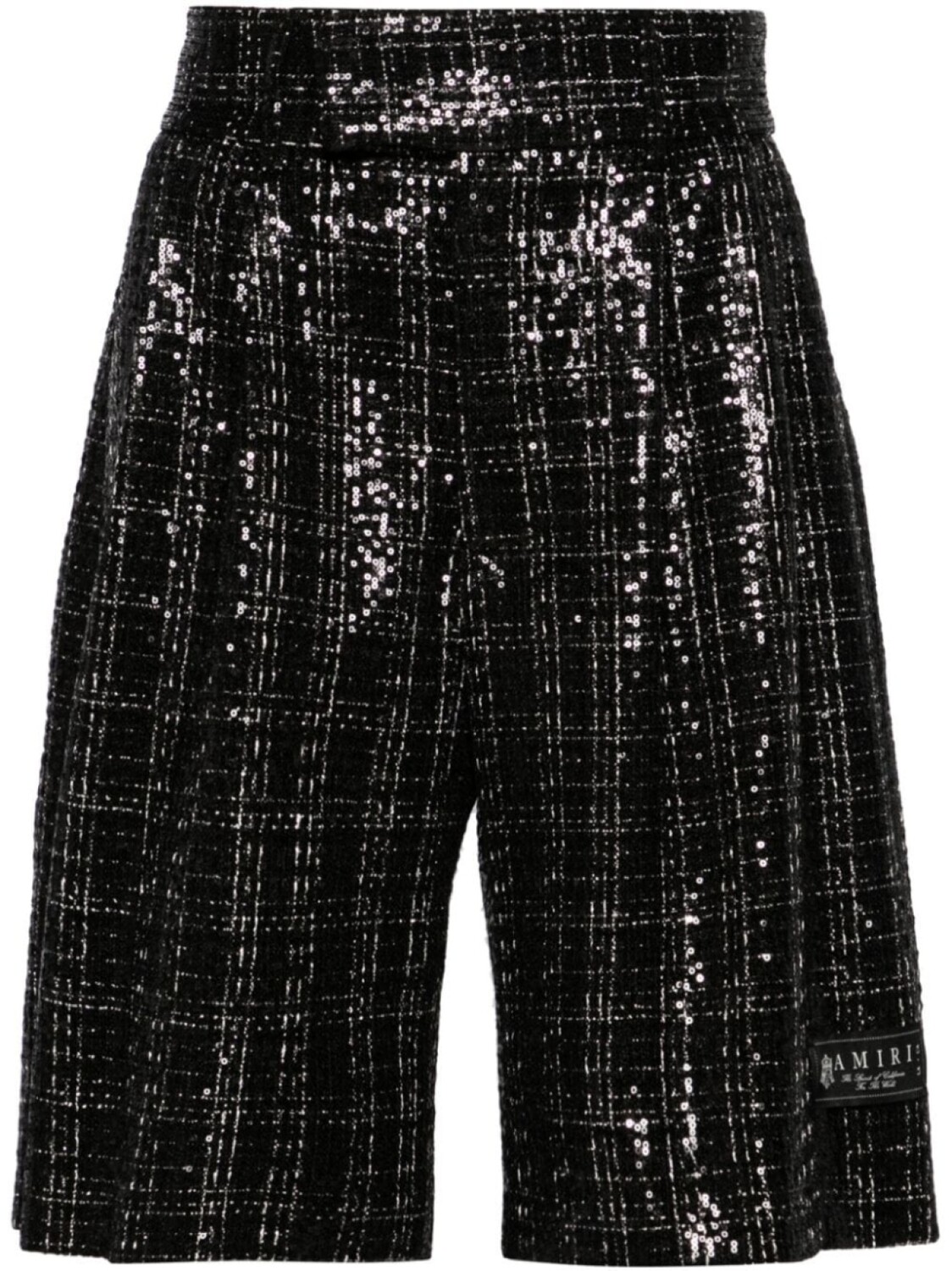 

AMIRI шорты с пайетками, черный