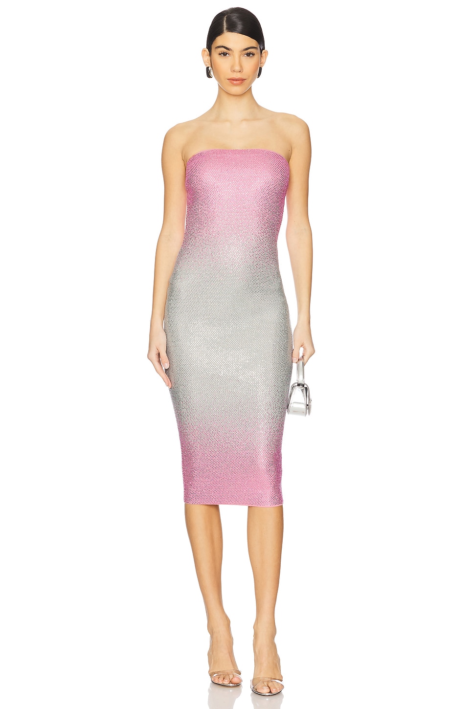 

Платье с украшениями Laina Retrofete, pink silver ombre