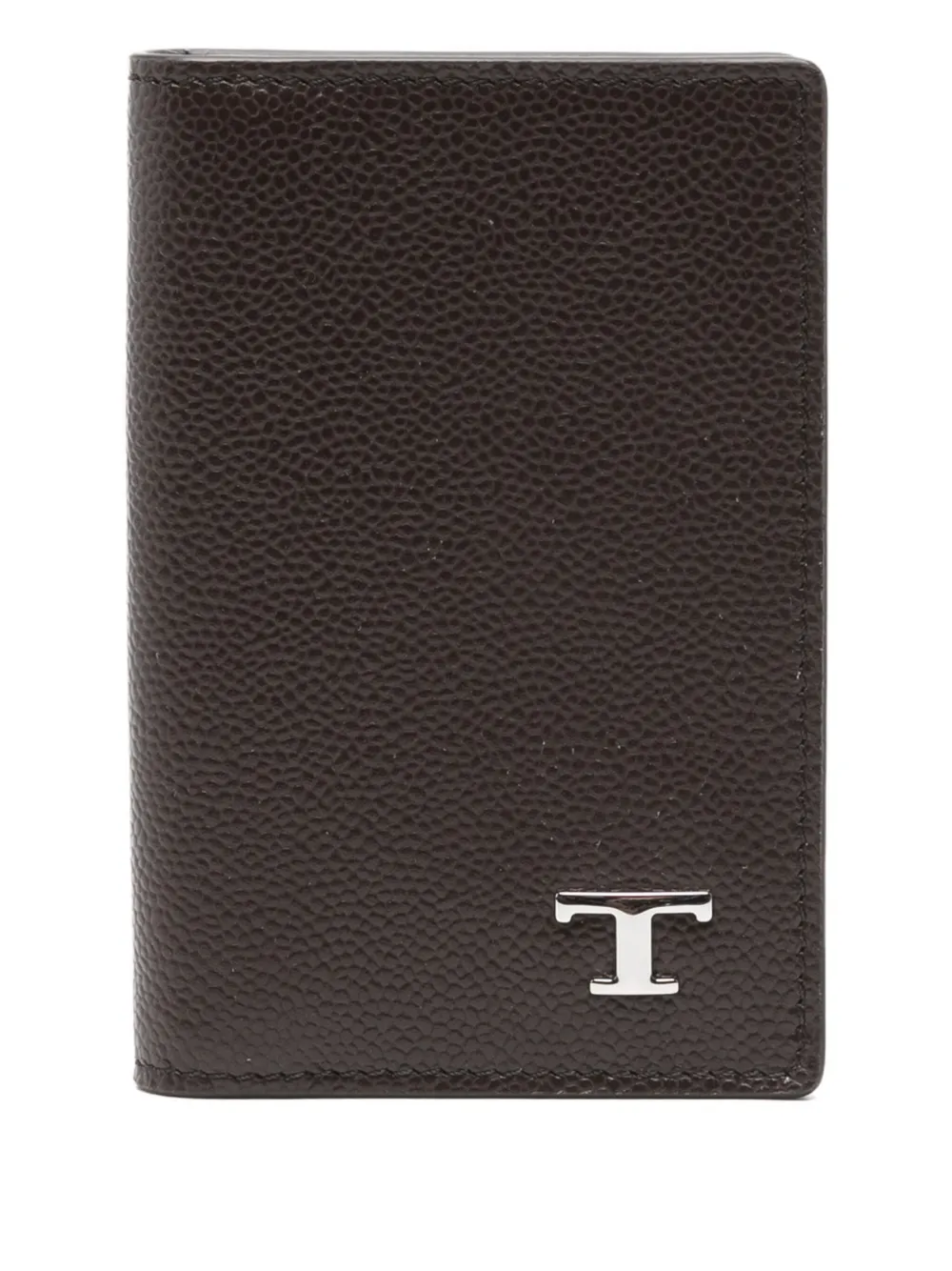 

Кожаный картхолдер TOD'S, коричневый