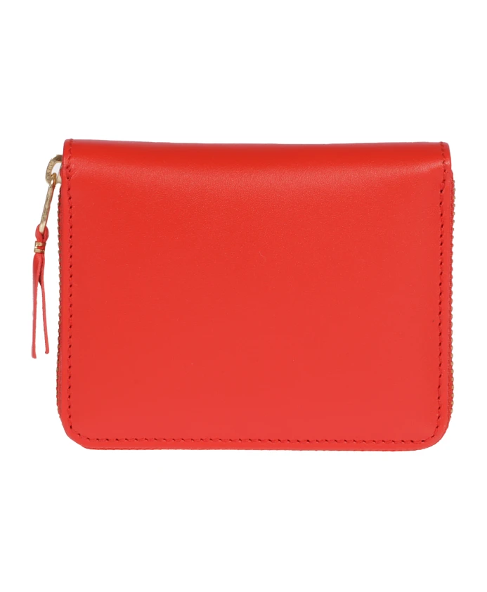 

Классический кожаный кошелек Comme Des Garã§Ons, красный