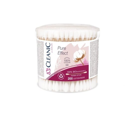 

Ватные палочки Pure Effect, 200 шт. Harper, Cleanic