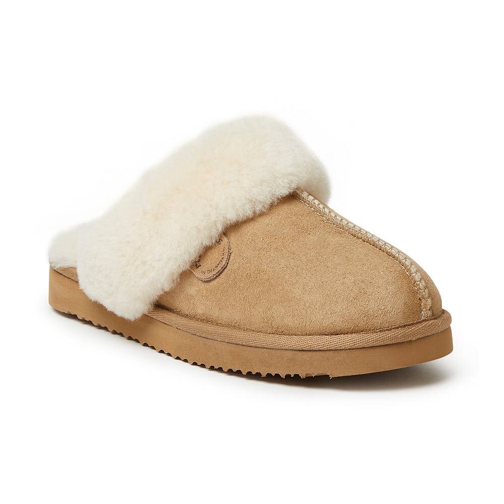 Женские тапочки Fireside by Dearfoams Sydney Scuff, цвет Coffee