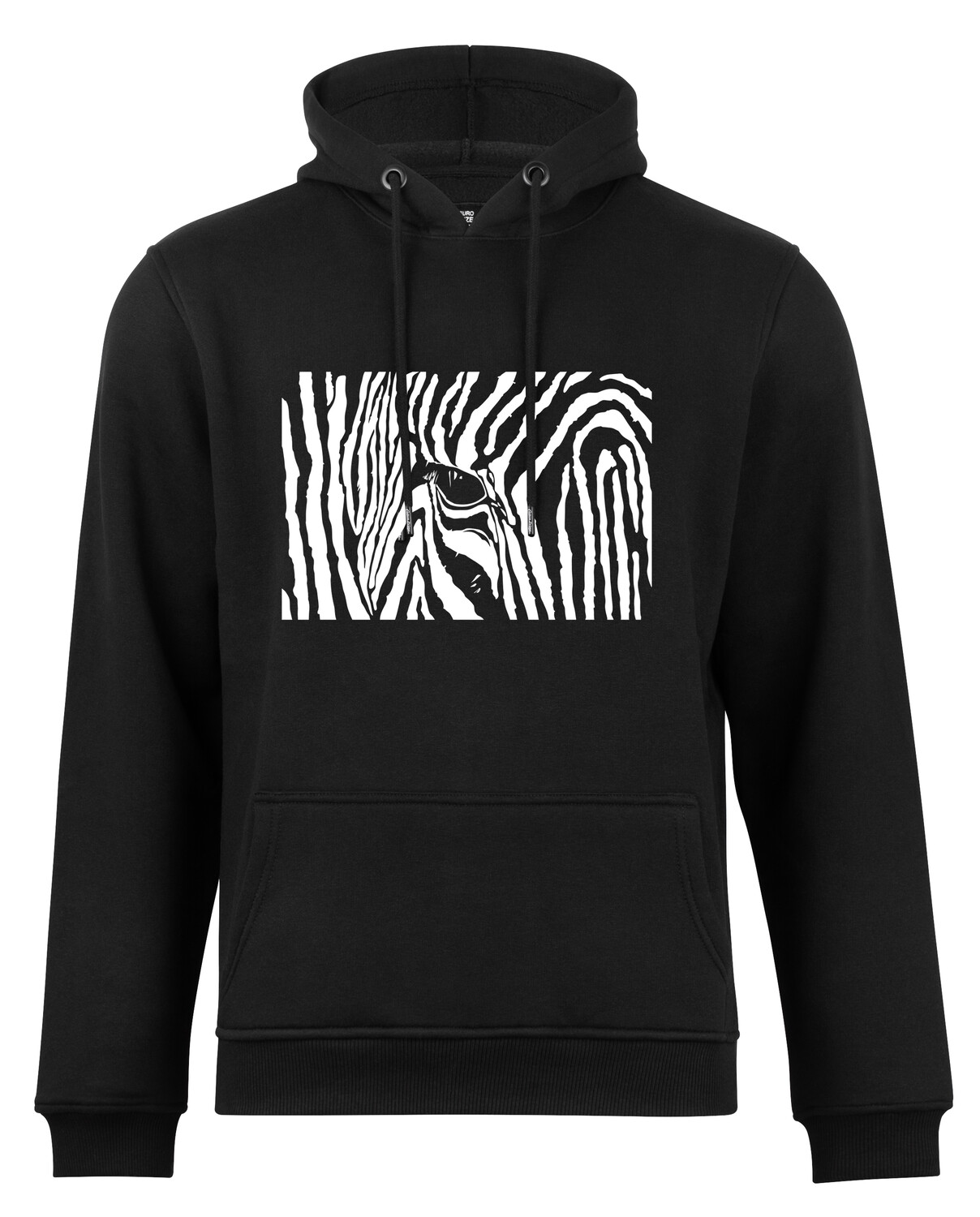 

Толстовка Cotton Prime Kapuzen Black & White Zebra Eye, черный
