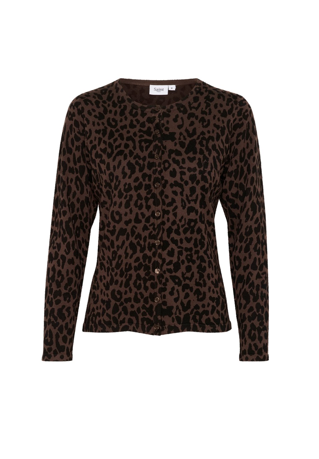 

Кардиган ZHILASZ R-NECK Saint Tropez, коричневый