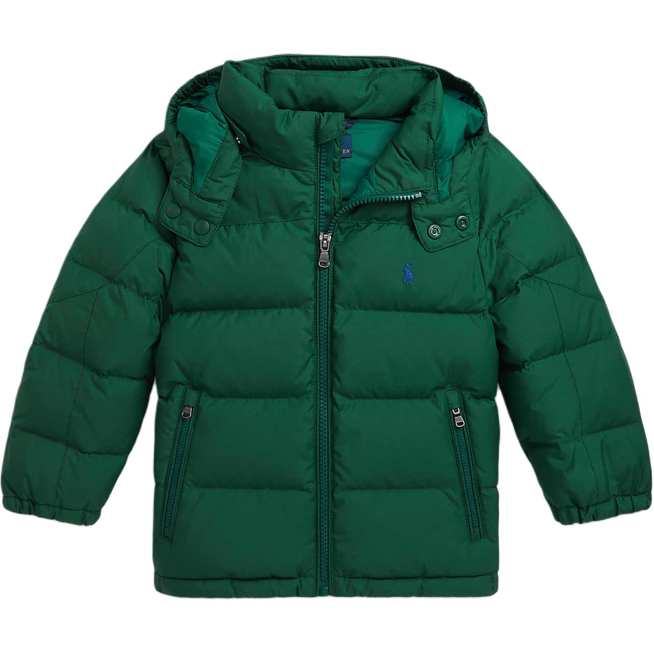 

Пуховик FW25 детский Polo Ralph Lauren, зеленый