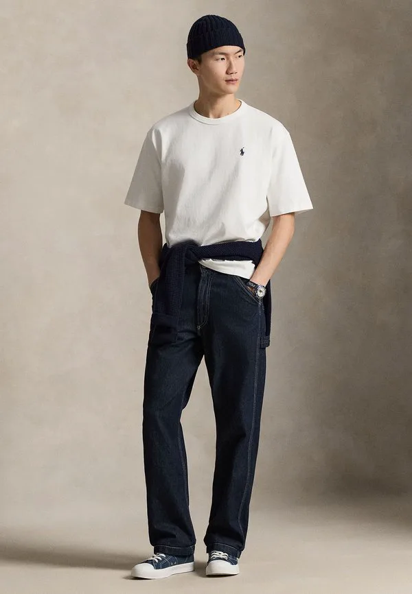 Простая футболка Polo Ralph Lauren, White — фото 2