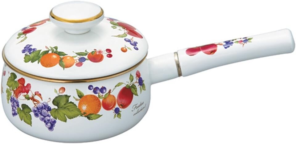 

Кастрюля Fuji Hollow FTC-16S с одной ручкой, 6,3 дюйма (16 см), Fruitus Collection 2 FUJIHORO
