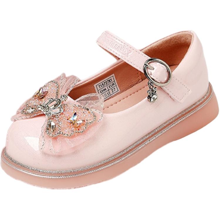 

Коллекция Princess Shoe устойчивые к истиранию дышащие низкие детские кожаные туфли Kids' Teenmix, розовый