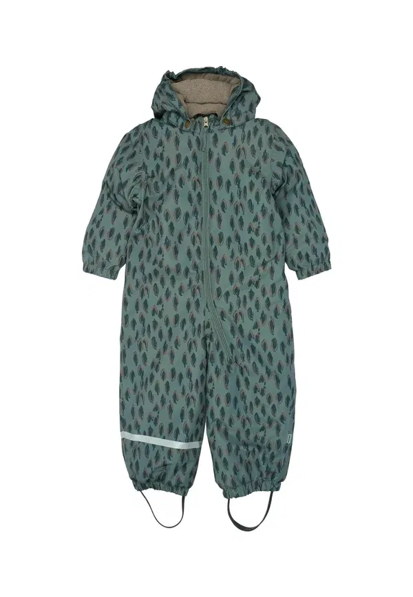 Комбинезон зимний aop snowsuit Mikk-Line, зелёный бальзам