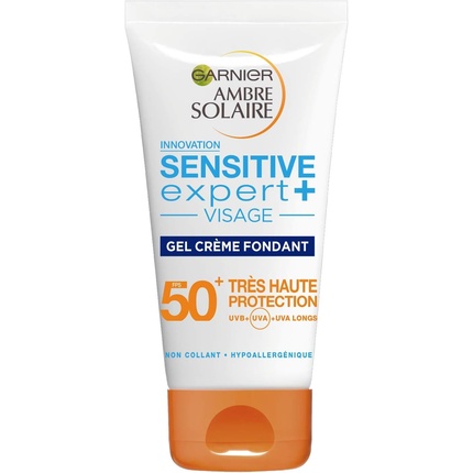 

Ambre Solaire Sensitive Expert Plus Гель-крем для лица SPF50+ 50 мл Garnier