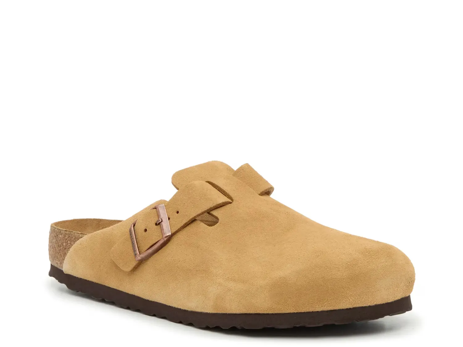 

Boston Сабо - мужские Birkenstock, Latte Cream Suede