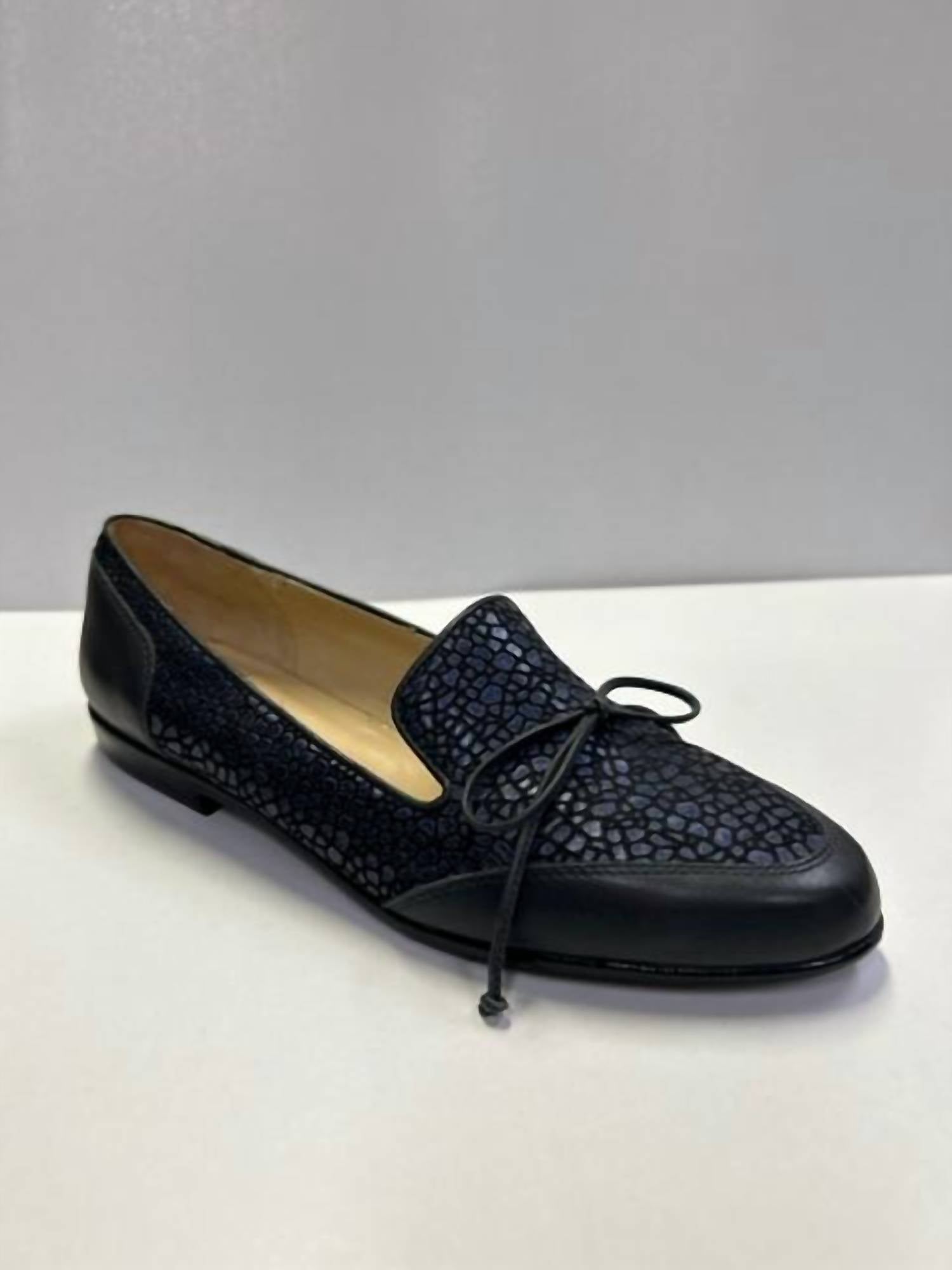Туфли Ombretto Slip On в темно-синем цвете Amalfi by Rangoni