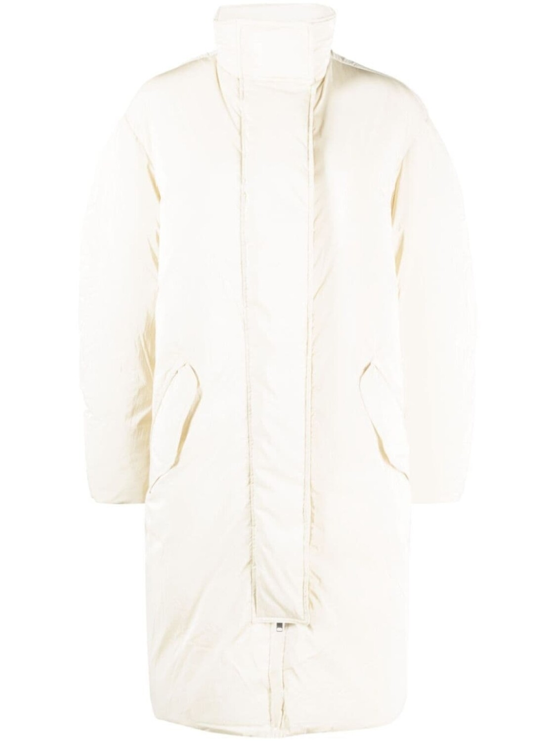 

Marant Étoile пуховик Debby с высоким воротником, нейтральный цвет
