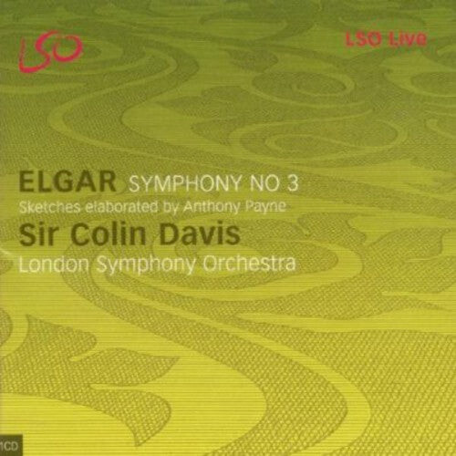 

CD диск Elgar / Davis / Lso: Symphony 3