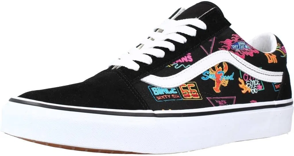 Мужские кроссовки Vans Old Skool (замша/канвас) для легкой атлетики, Multicoloured