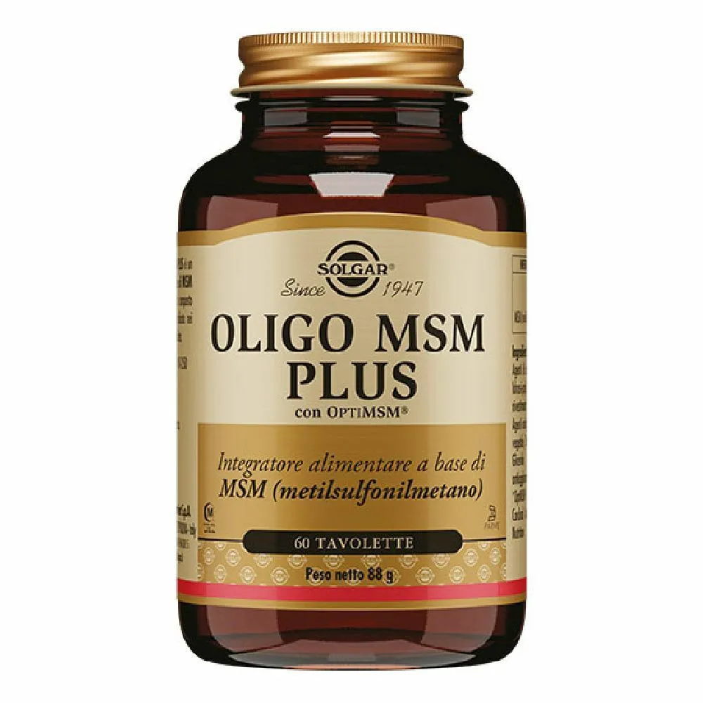 

Oligo Msm Plus 60Tav Здоровье ногтей и волос Solgar