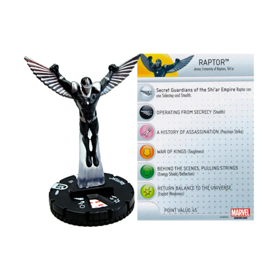 

Раптор (С), Marvel HeroClix - Guardians of the Galaxy - Singles