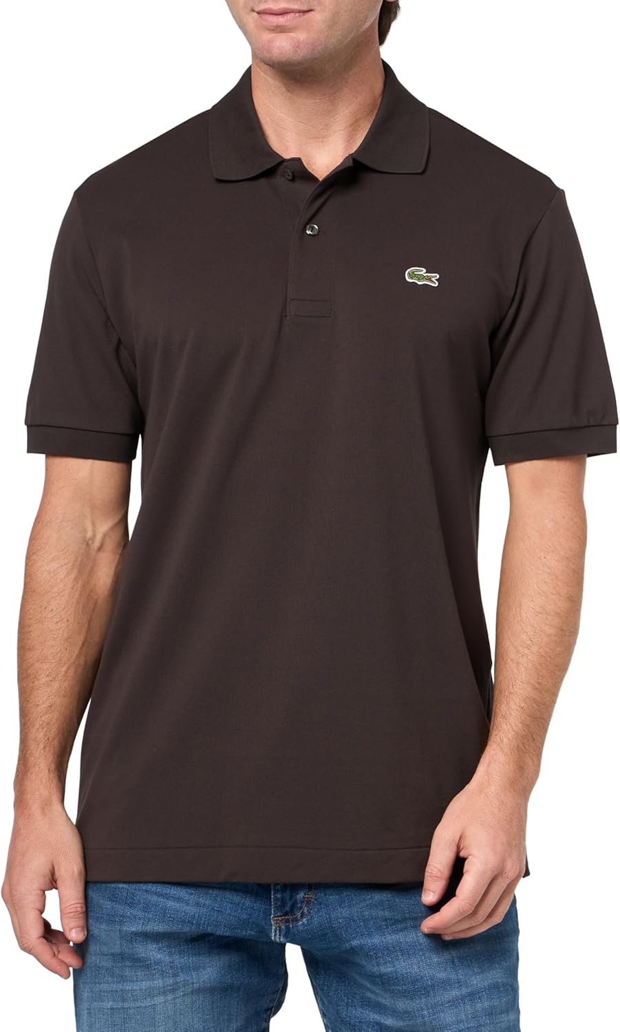 

Мужская поло Lacoste Classic Fit L.12.12 из легкого пике, Port