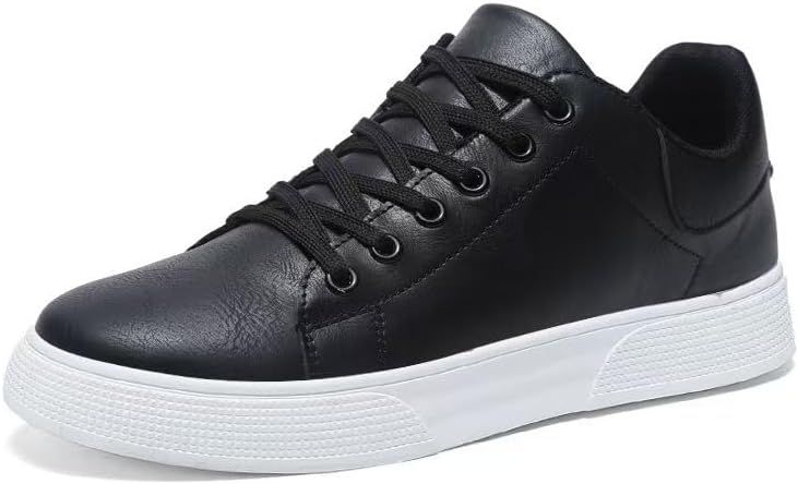 

Мужские классические повседневные туфли с дышащей текстурой, слипоны-лоферы, модные, удобные для ходьбы, стильные кроссовки для ежедневной носки и офиса Qacksv, черный