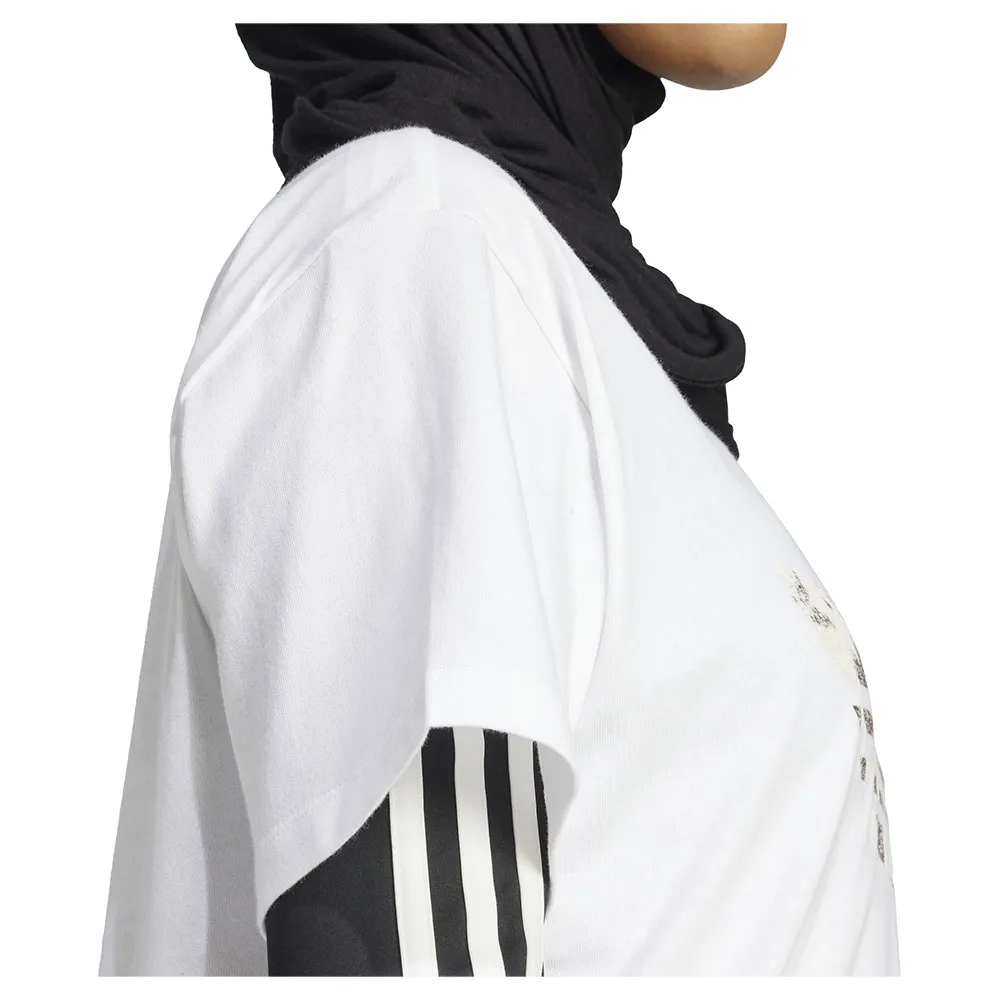 Футболка с коротким рукавом adidas Originals Trefoil, белый — фото 4