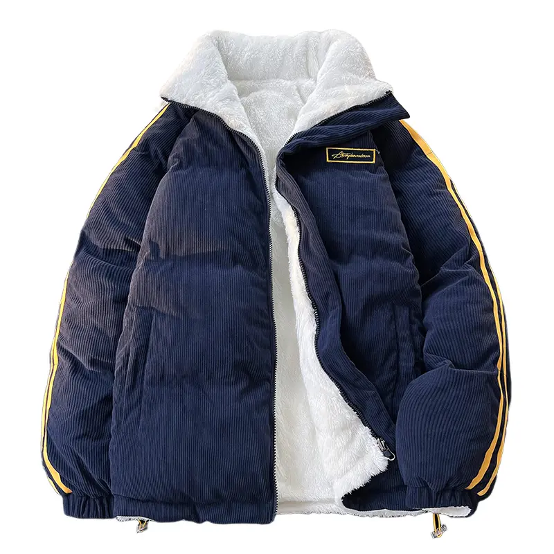 

WARRIOR Пуховик унисекс Huichao Open Ended Smile Collection, Navy Blue