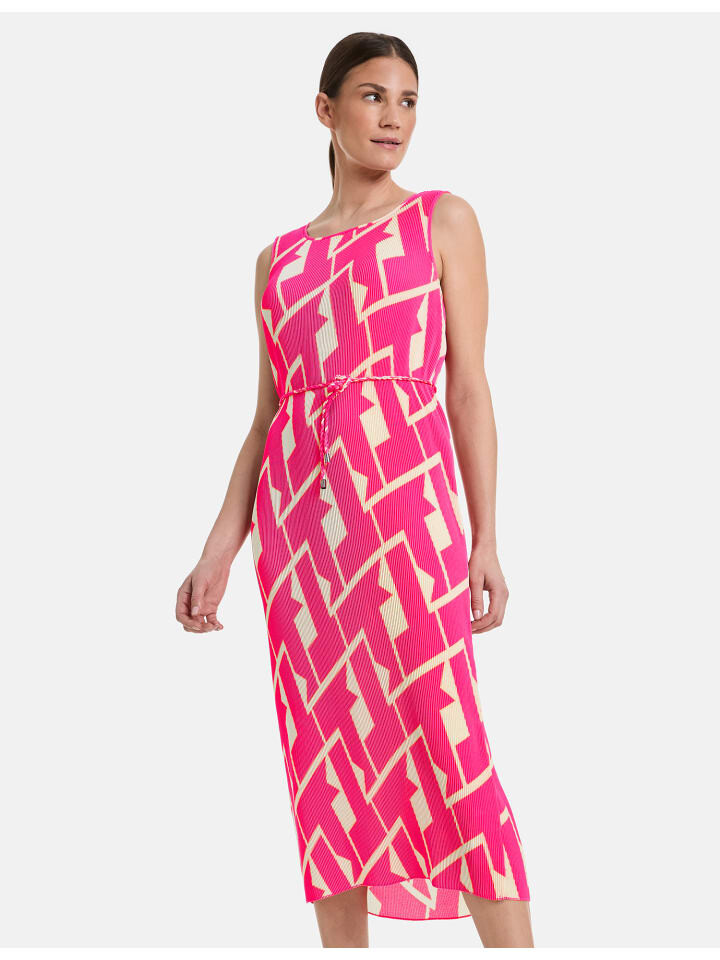 

Длинное платье Gerry Weber Gewebe, цвет lila/pink druck