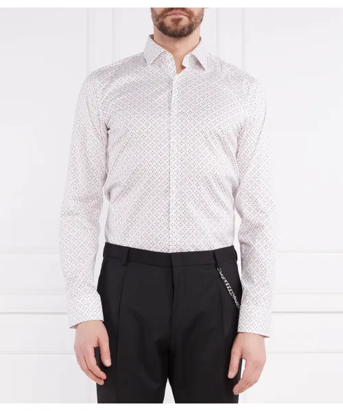 

Рубашка Кенно Slim fit Hugo, белый