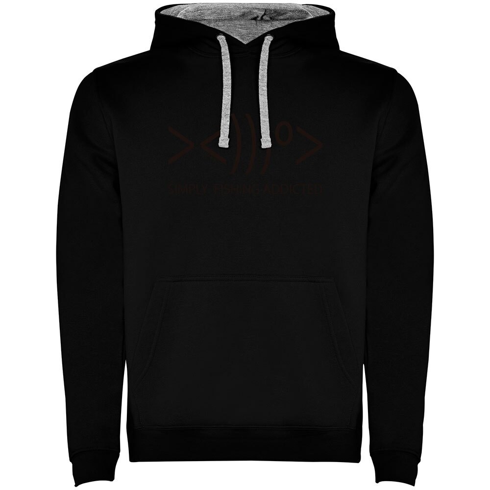 

Худи Kruskis Simply Fishing Addicted Two-Colour, черный