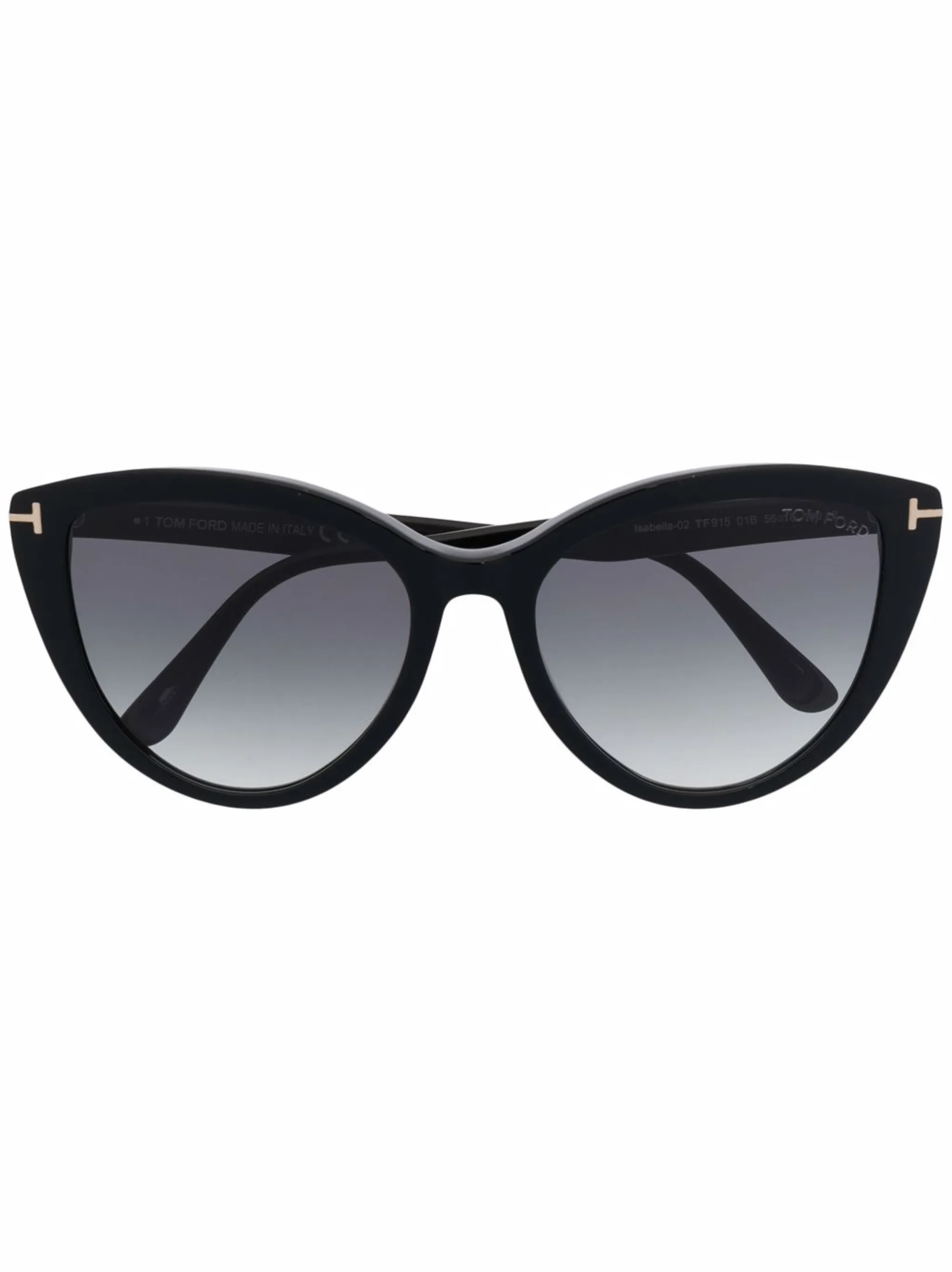 

Солнцезащитные очки в оправе кошачий глаз Tom Ford Eyewear, черный