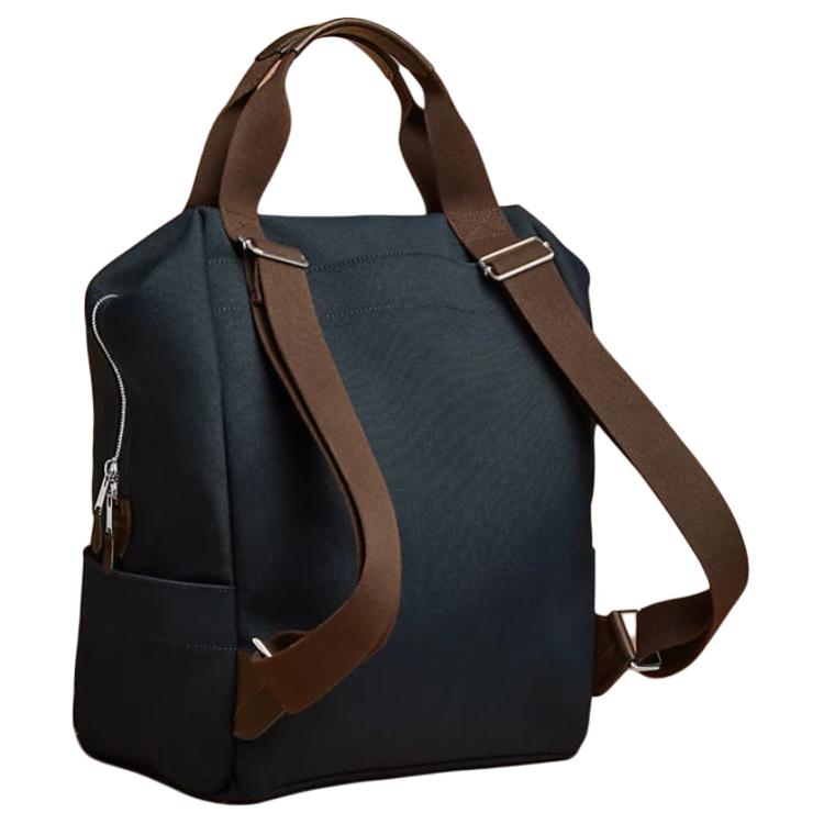 HERMES Полиамидный рюкзак унисекс морской синий и огненный синий, Marine Blue & Flame Blue — фото 2