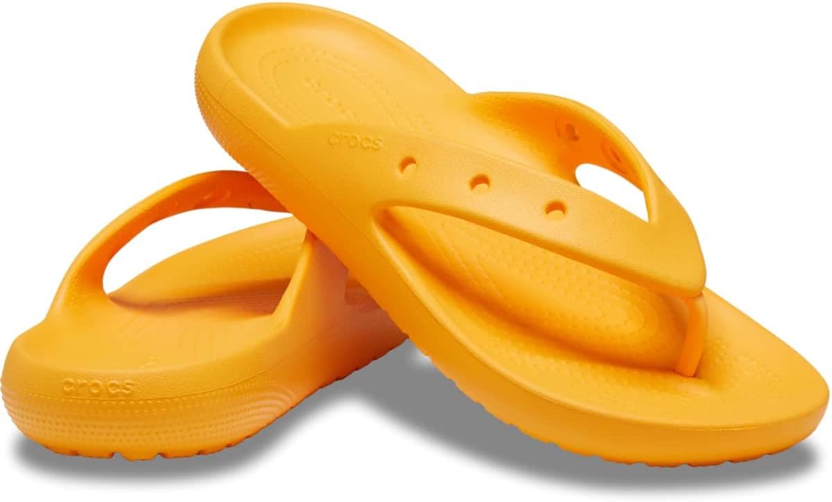 Вьетнамки Crocs Classic V2 для взрослых унисекс, Apricrush — фото 2