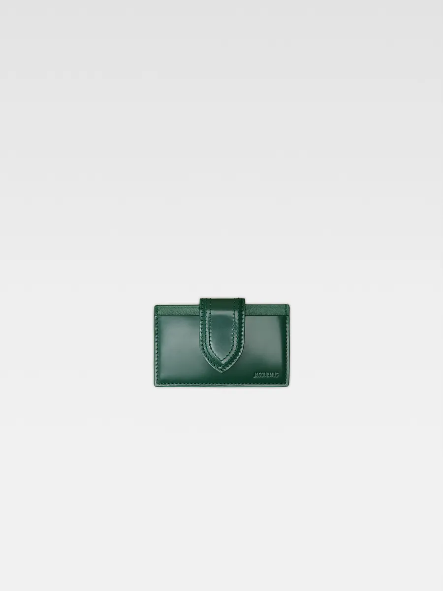 

Кошелек для монет с клапаном Бамбино Jacquemus, темно-зеленый