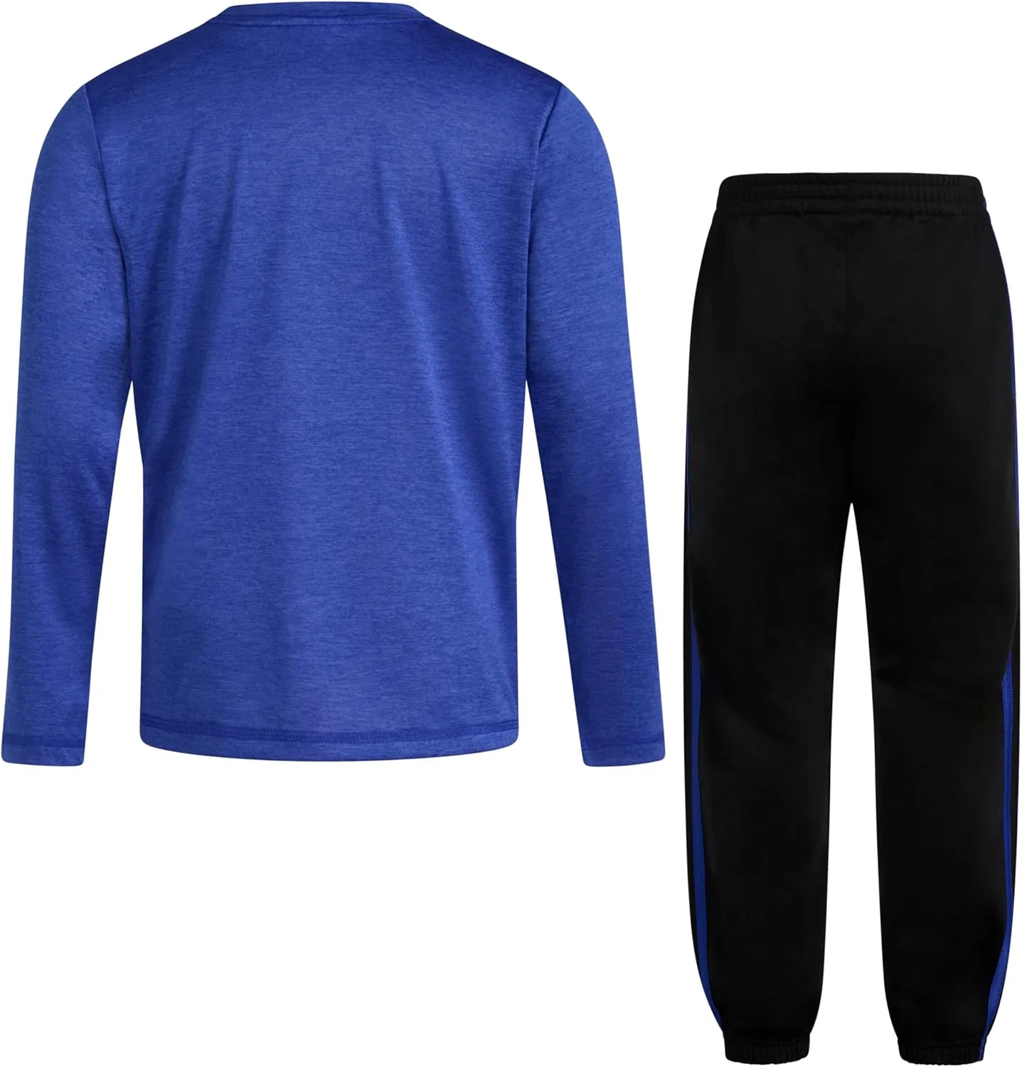 Детский спортивный комплект из футболки и джоггеров adidas, 2 предмета, Semi Lucid Blue Heather — фото 2
