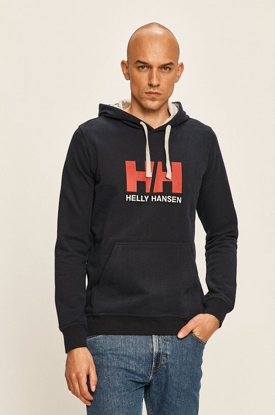 

Хлопковая толстовка Helly Hansen, темно-синий