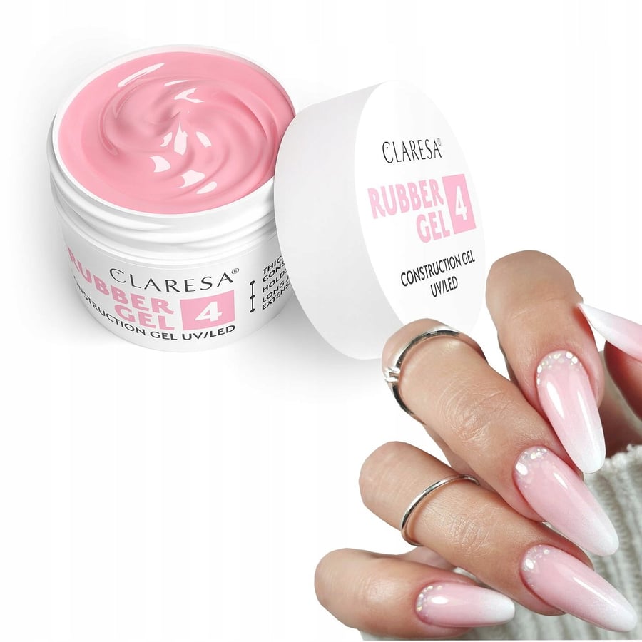 

Claresa Rubber Gel Густой строительный гель с тиксотропией 4 - 90 г Puderek