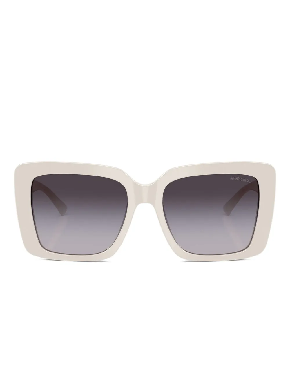 

Солнцезащитные очки в квадратной оправе Jimmy Choo Eyewear, белый