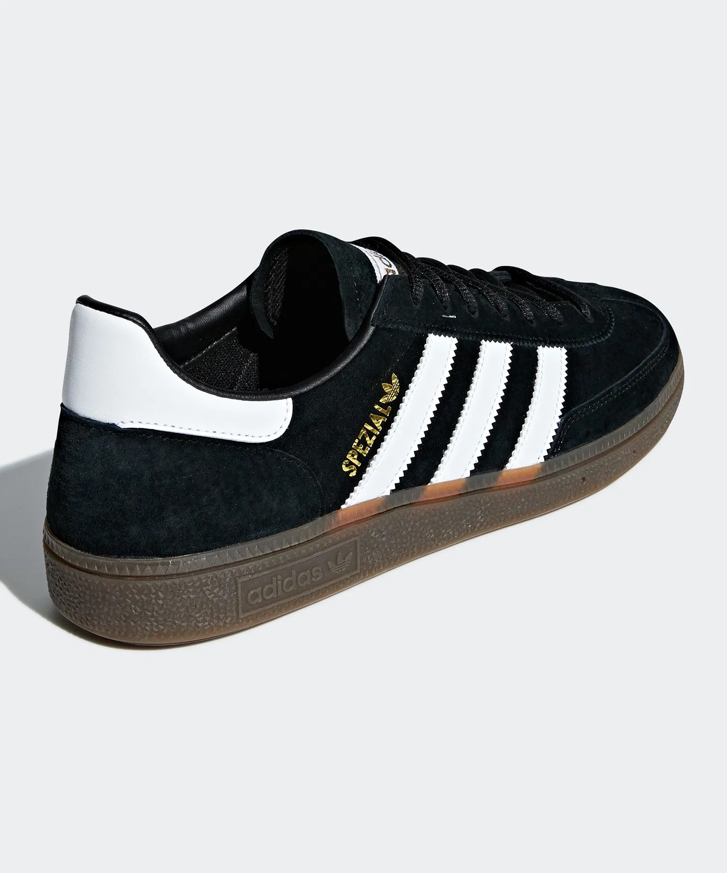 Унисекс кроссовки adidas HANDBALL SPEZIAL из нубука чёрные — фото 3
