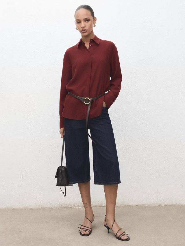 

Рубашка Lima с длинными рукавами Mango, Rust