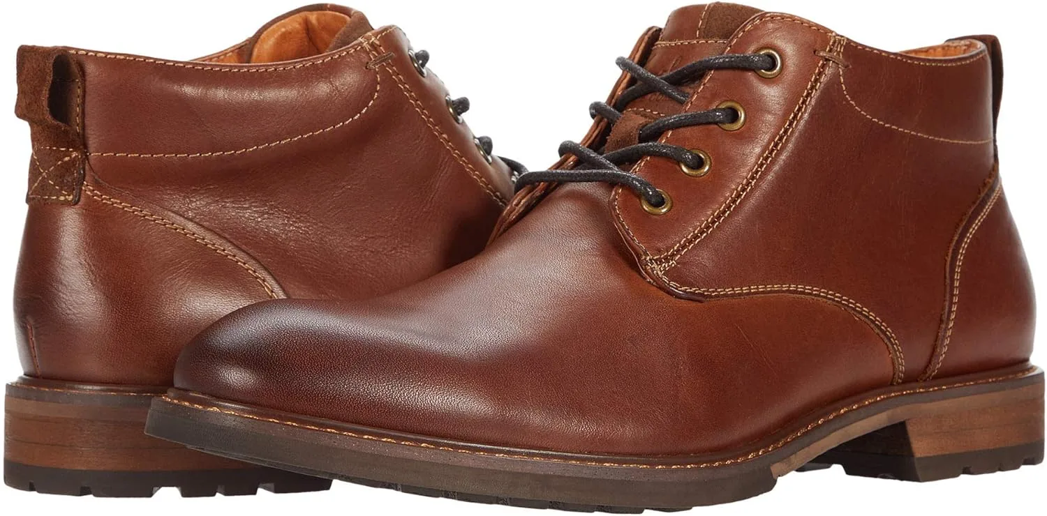 Мужские ботинки Florsheim Lodge с гладкой подкладкой, коричневый