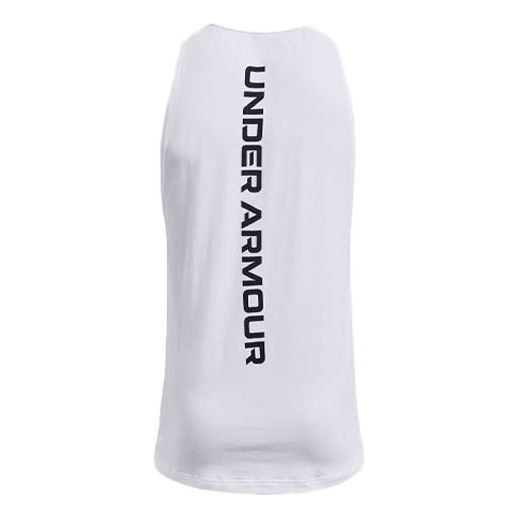 

Топ Under Armour Baseline Cotton Tank 'White Black'