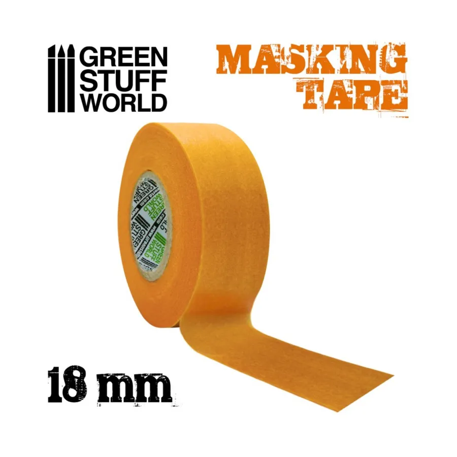 

Малярный скотч - 18мм, Accessories - Tape, Stencils, Adhesives, & Masking (Green Stuff World)