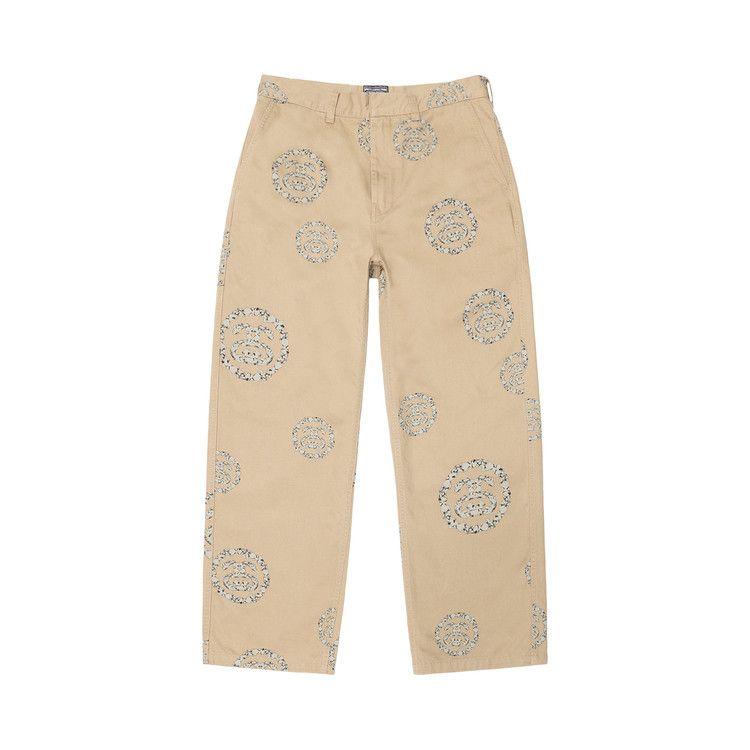 

Брюки Stussy x Denim Tears SS Wreath Chino Pants, Khaki