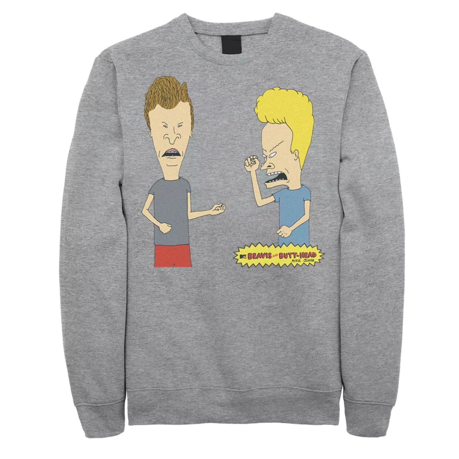 

Мужской флис с портретом для гитары Beavis And Butthead Air Guitar Licensed Character